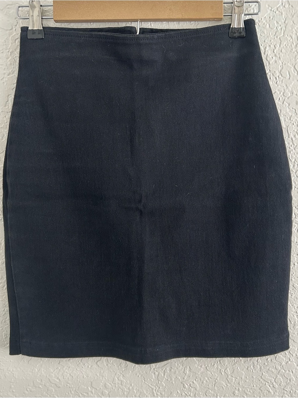 *Vintage* BeBop Black Tailored Pencil Skirt